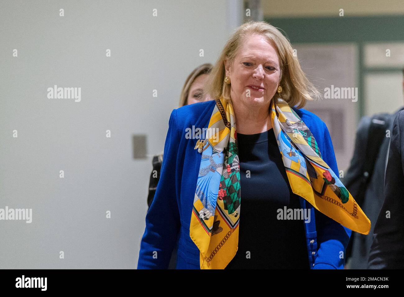 conservative-activist-virginia-ginni-thomas-walks-during-a-break-in