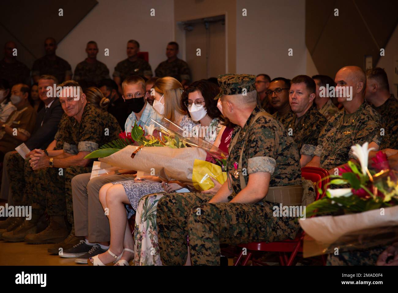 U.S. Marine Corps Col. Jeffery L. Hammond’s wife, Jennifer Hammond