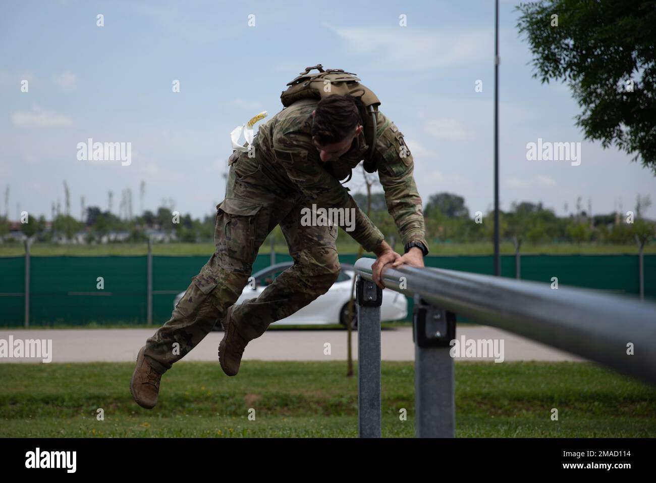 Spc. Matthew Orth, assigned to the 601st Quartermaster Company, 173rd ...