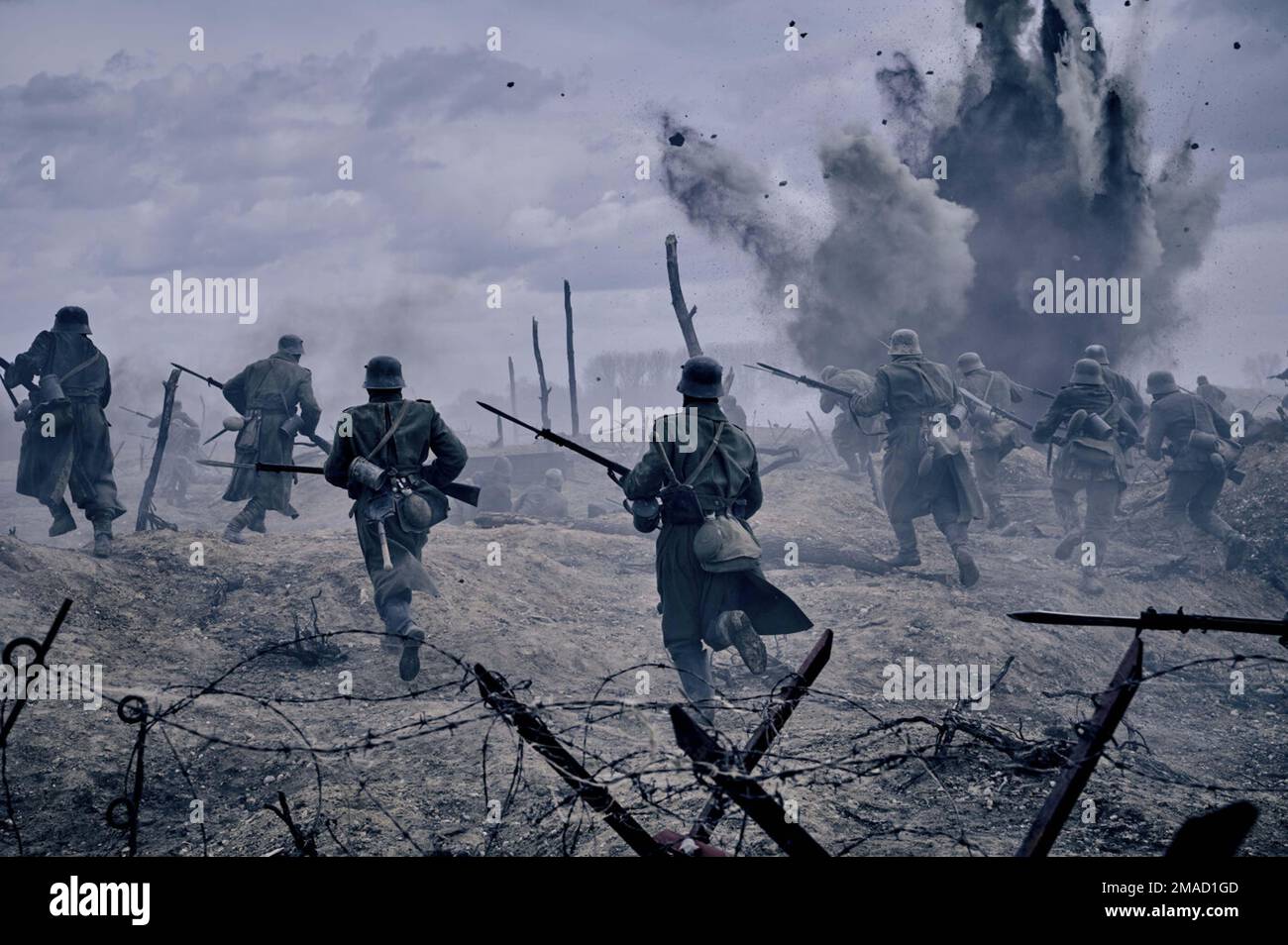 ALL QUIET ON THE WESTERN FRONT (2022) EDWARD BERGER (DIR)  NETFLIX/MOVIESTORE COLLECTION Stock Photo