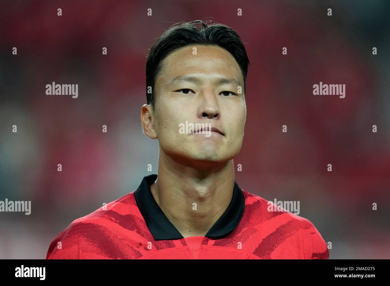 Kwon Start South Korea's Kwon Kyung-won stands prior to the start of the friendly ...