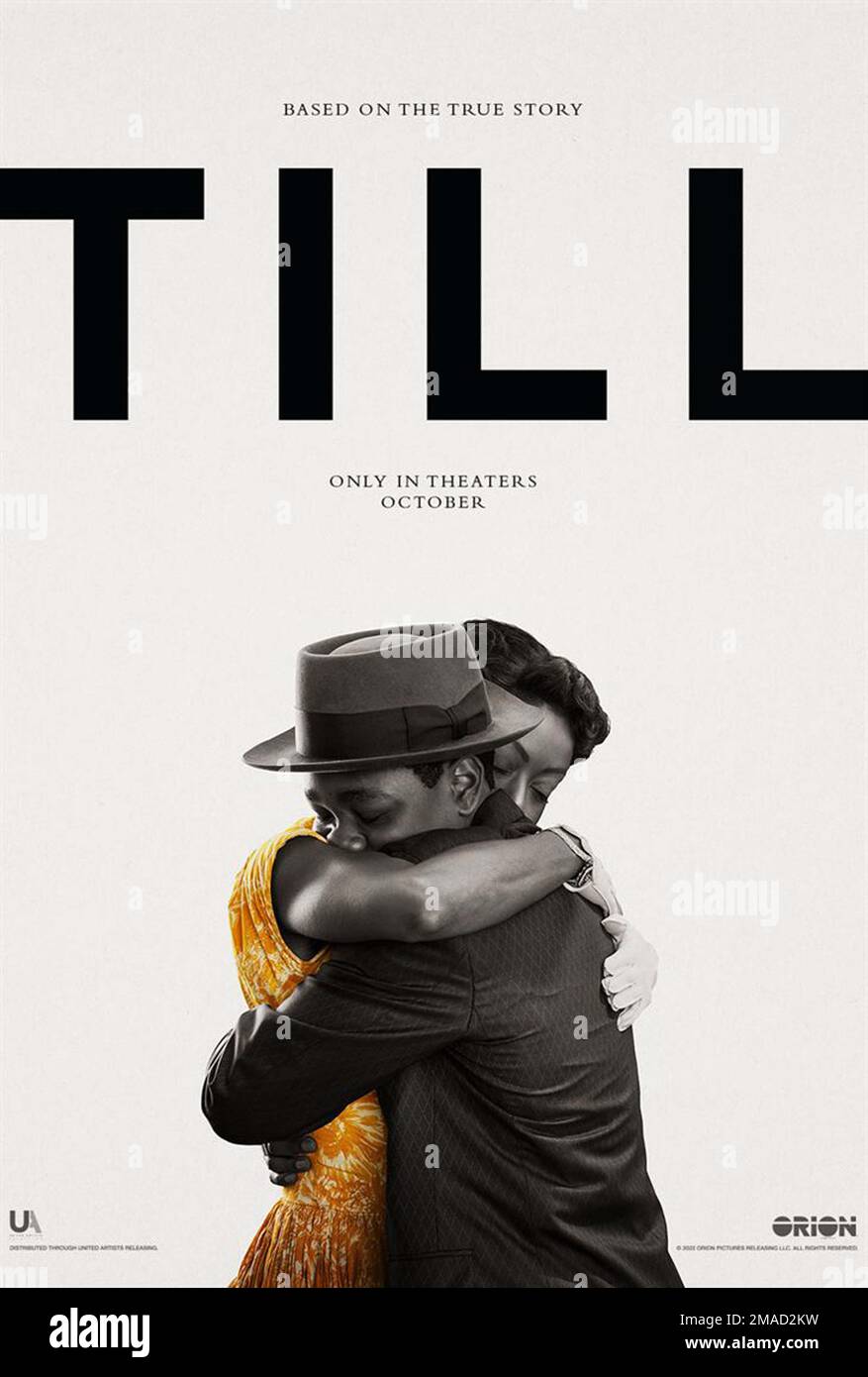 TILL (2022) POSTER  CHINONYE CHUKWU (DIR)  UNITED ARTISTS RELEASING/MOVIESTORE COLLECTION Stock Photo