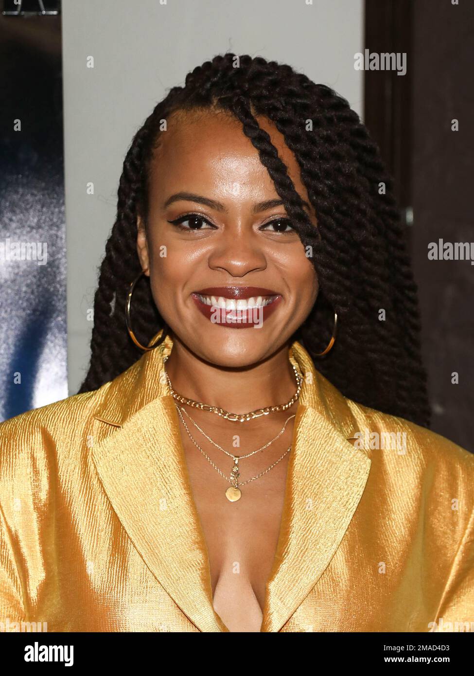 Actor Kalyne Coleman attends the premiere of the AMC television series