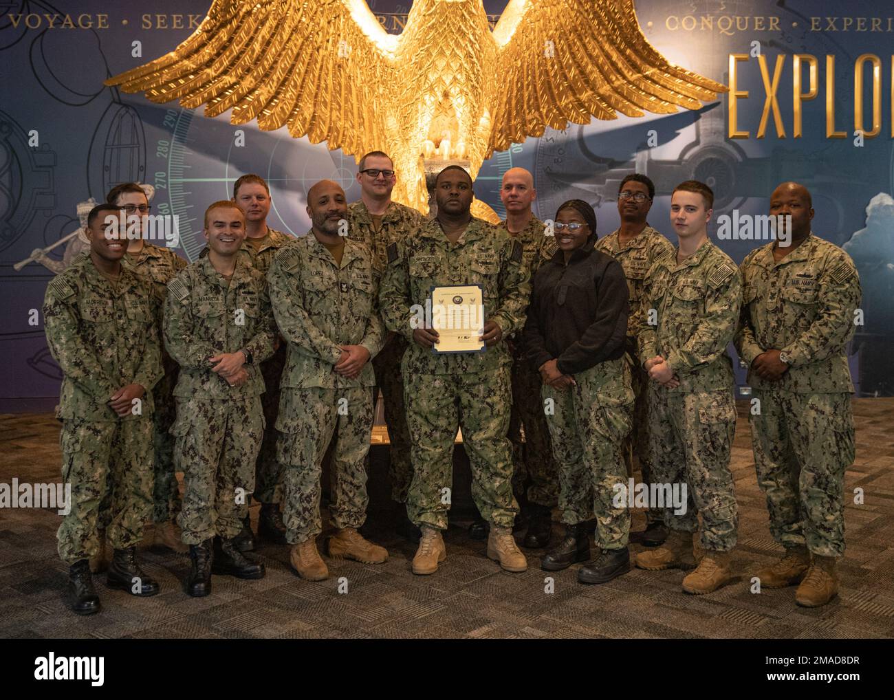 NEWPORT NEWS, Va. (May 25, 2022) Aviation Boatswain’s Mate (Fuel) 2nd