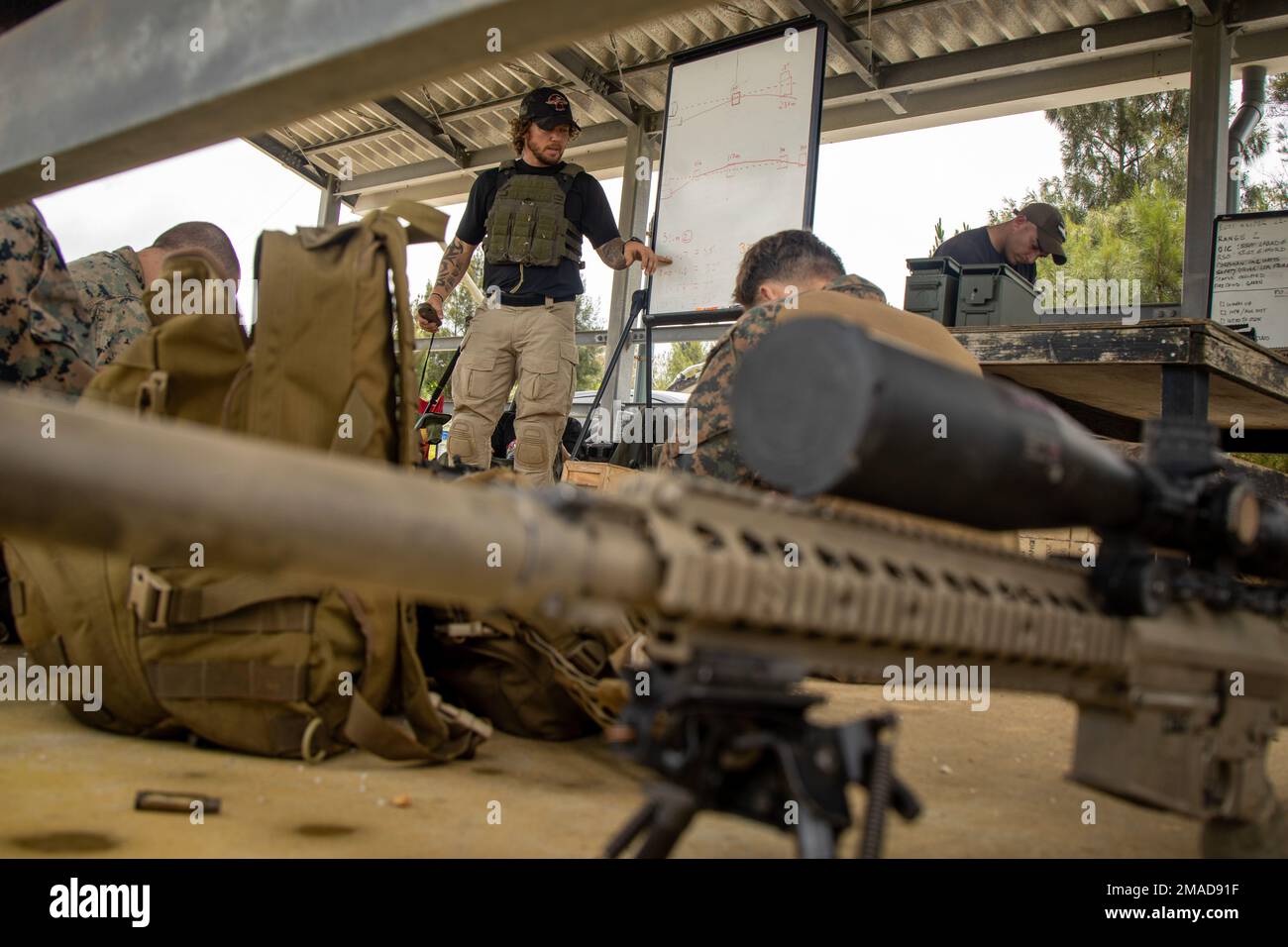 Tyler Hughes, an expeditionary operations lead contract sniper ...
