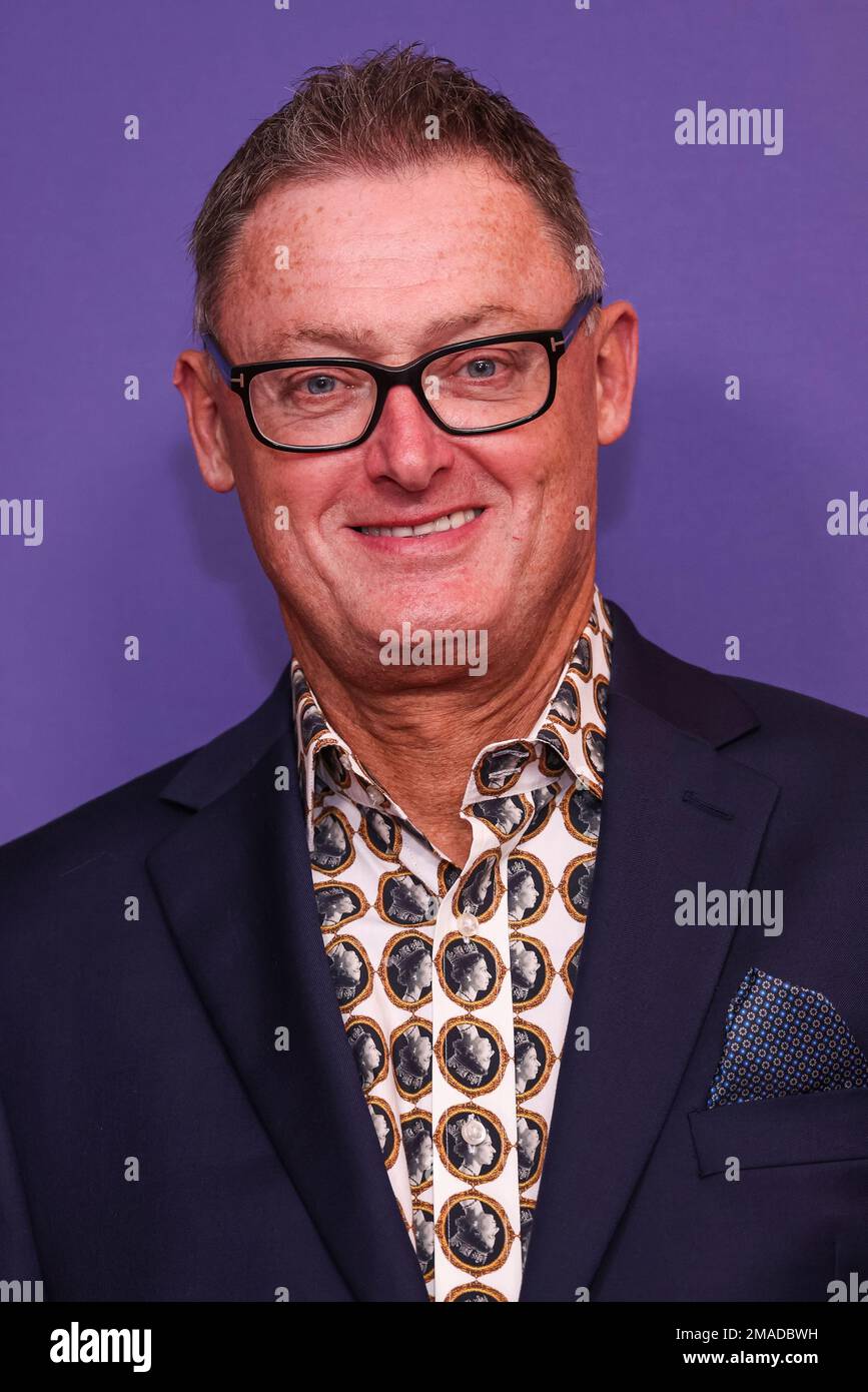 Jeff Pope poses for photographers upon arrival at the premiere of the