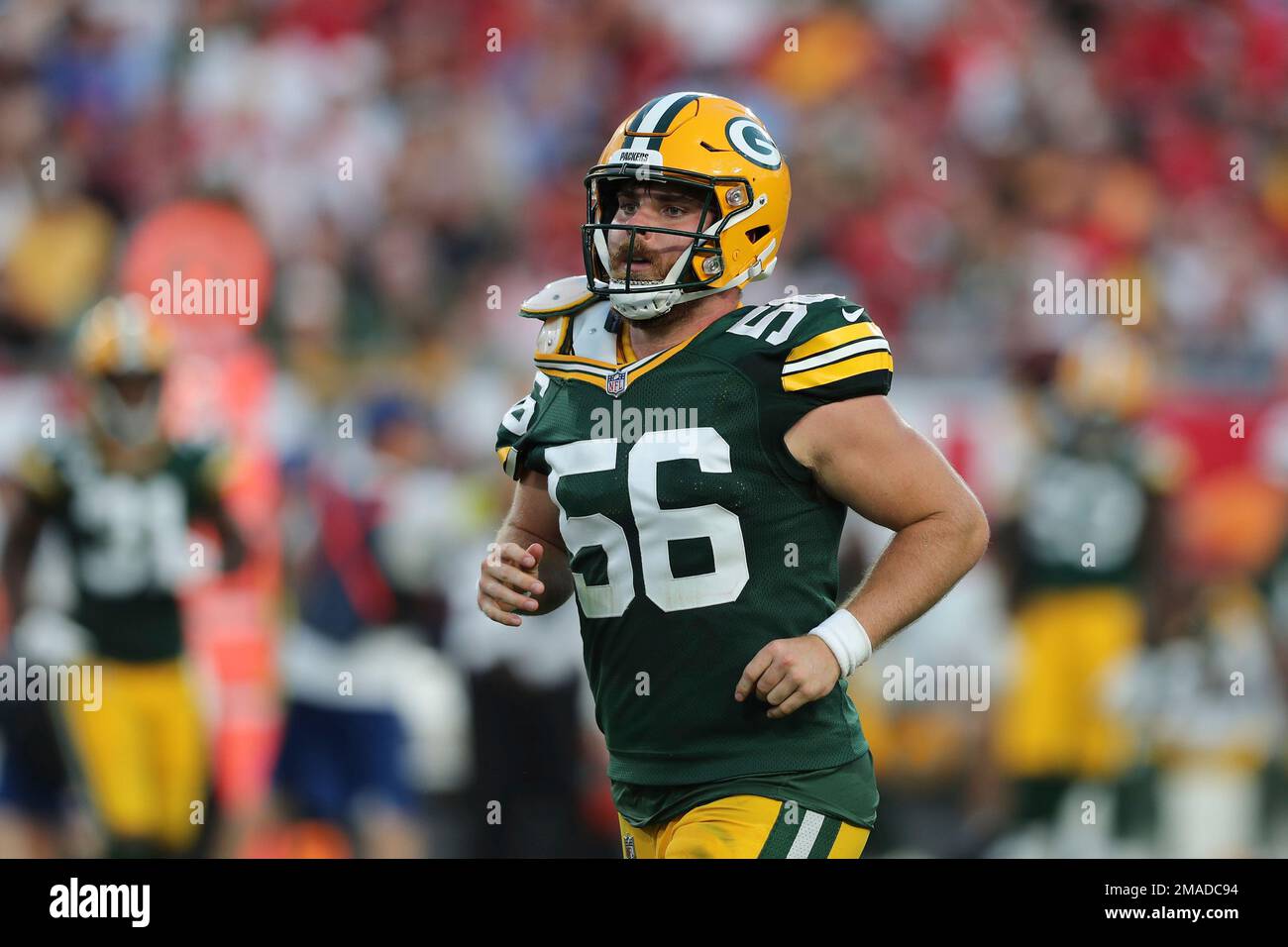 Green Bay Packers' Jack Coco rides a bike to NFL football training camp  Saturday, July 29, 2023, in Green Bay, Wis. (AP Photo/Morry Gash Stock  Photo - Alamy