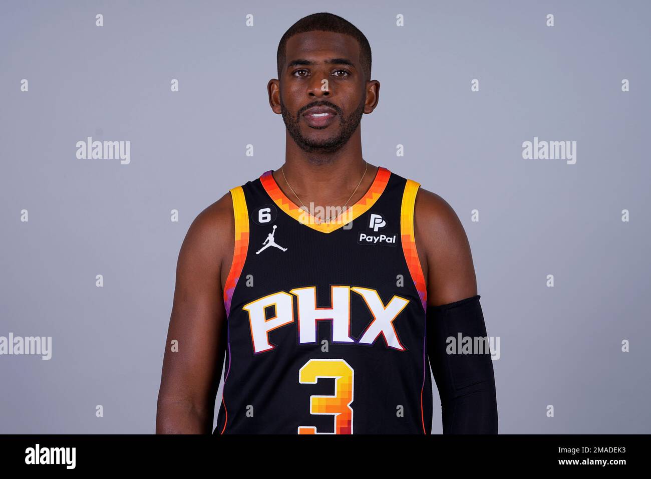 Phoenix Suns' Nassir Little poses for a portrait during the NBA basketball  team's media day, Monday, Oct. 2, 2023, in Phoenix. (AP Photo/Matt York  Stock Photo - Alamy