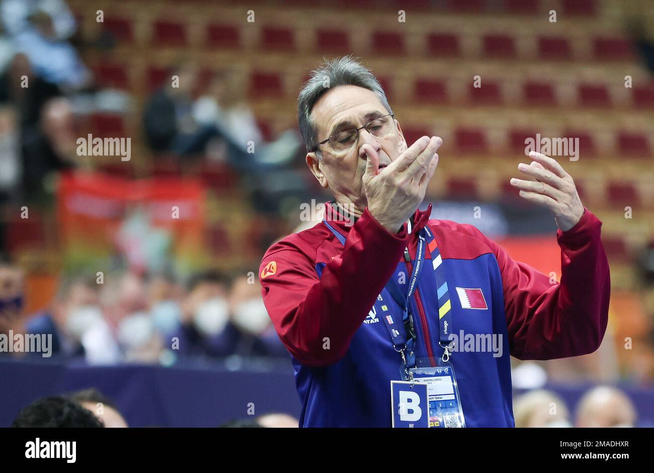 19 January 2023, Poland, Kattowitz Handball World Cup, Qatar