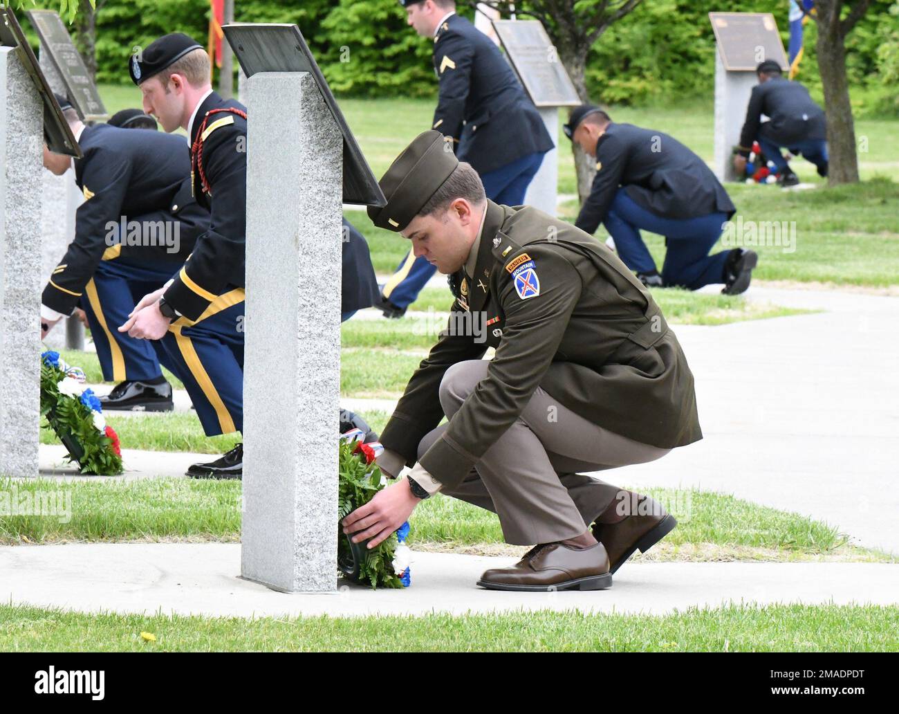 Soldiers across the 10th Mountain Division (LI) honor the fallen by