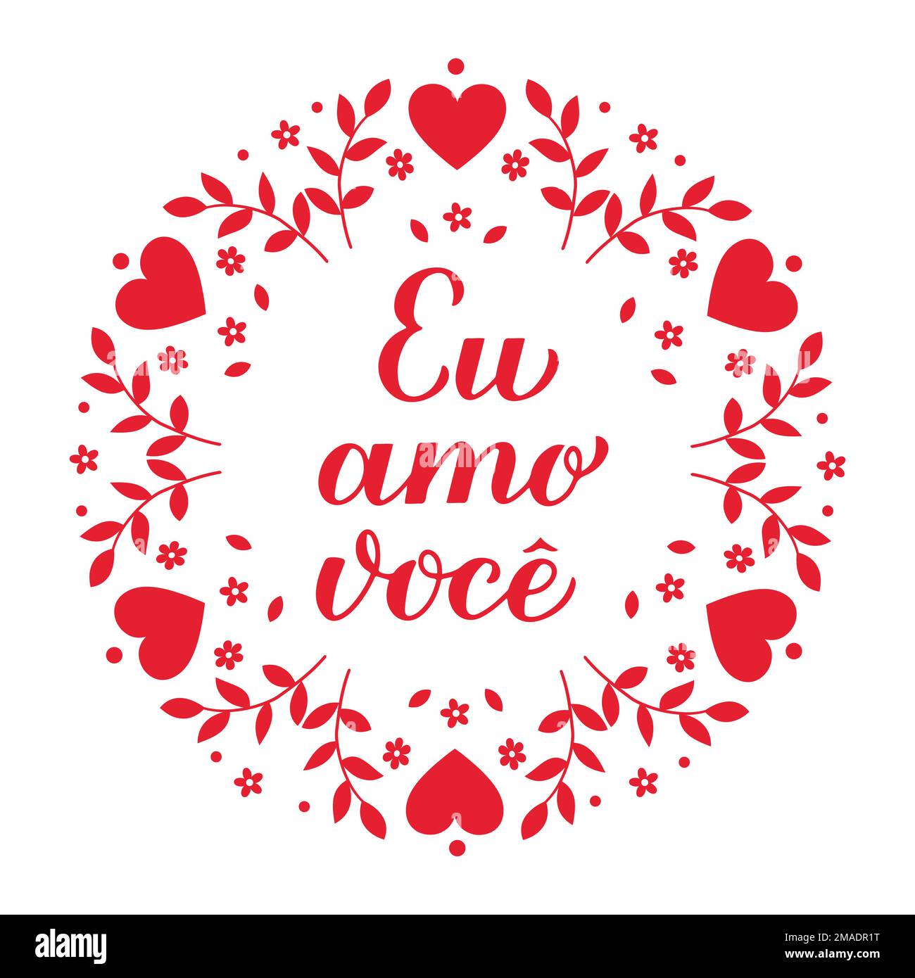 Feliz Dia Dos Namorados banner. Happy Valentine s Day in Portuguese.  Brazilian holiday on June 12. Vector template for greeting card, poster,  etc Stock Vector Image & Art - Alamy