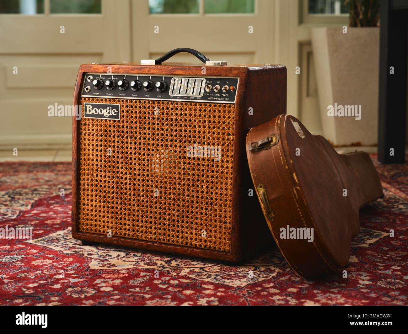 Vintage MESA Boogie guitar amplifier Stock Photo Alamy