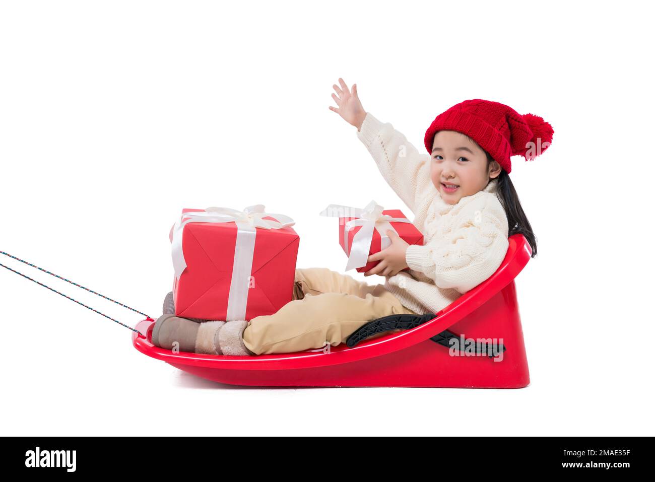 Happy little girl Stock Photo Alamy