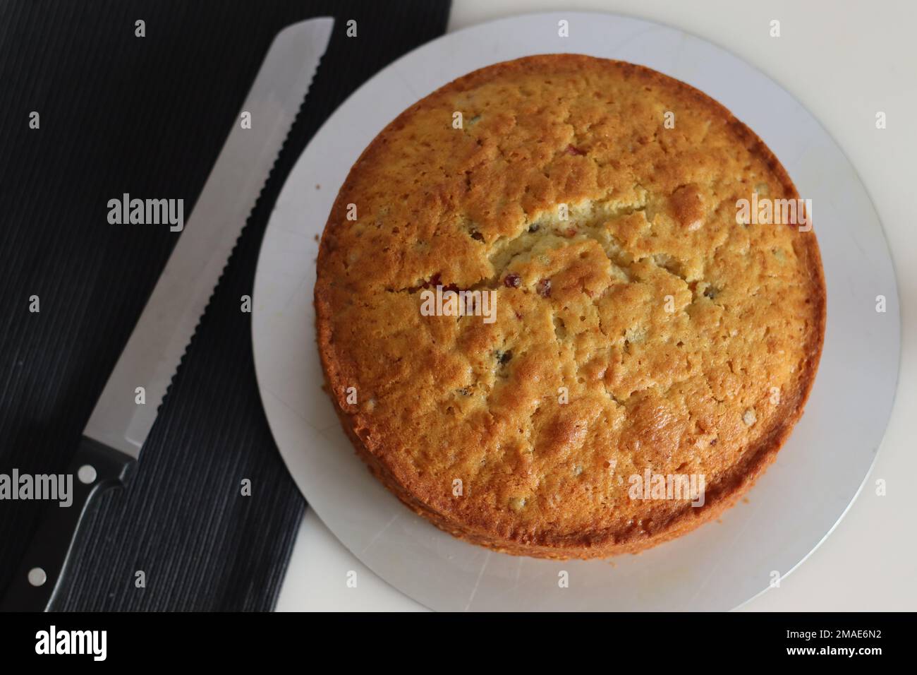 Tutti fruity buttermilk cake. A type of Indian fruit cake made with