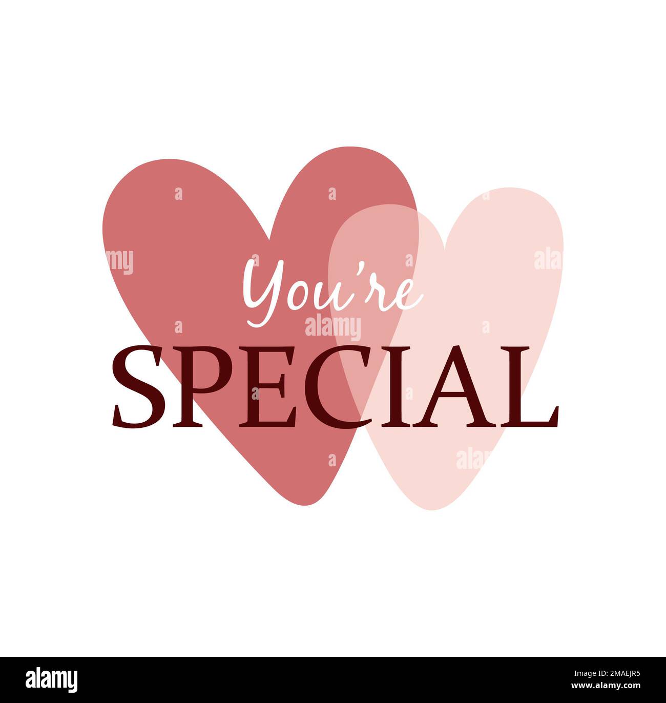Happy Valentine's Day Envelope with Paper Hearts Flying Away. Vector ...