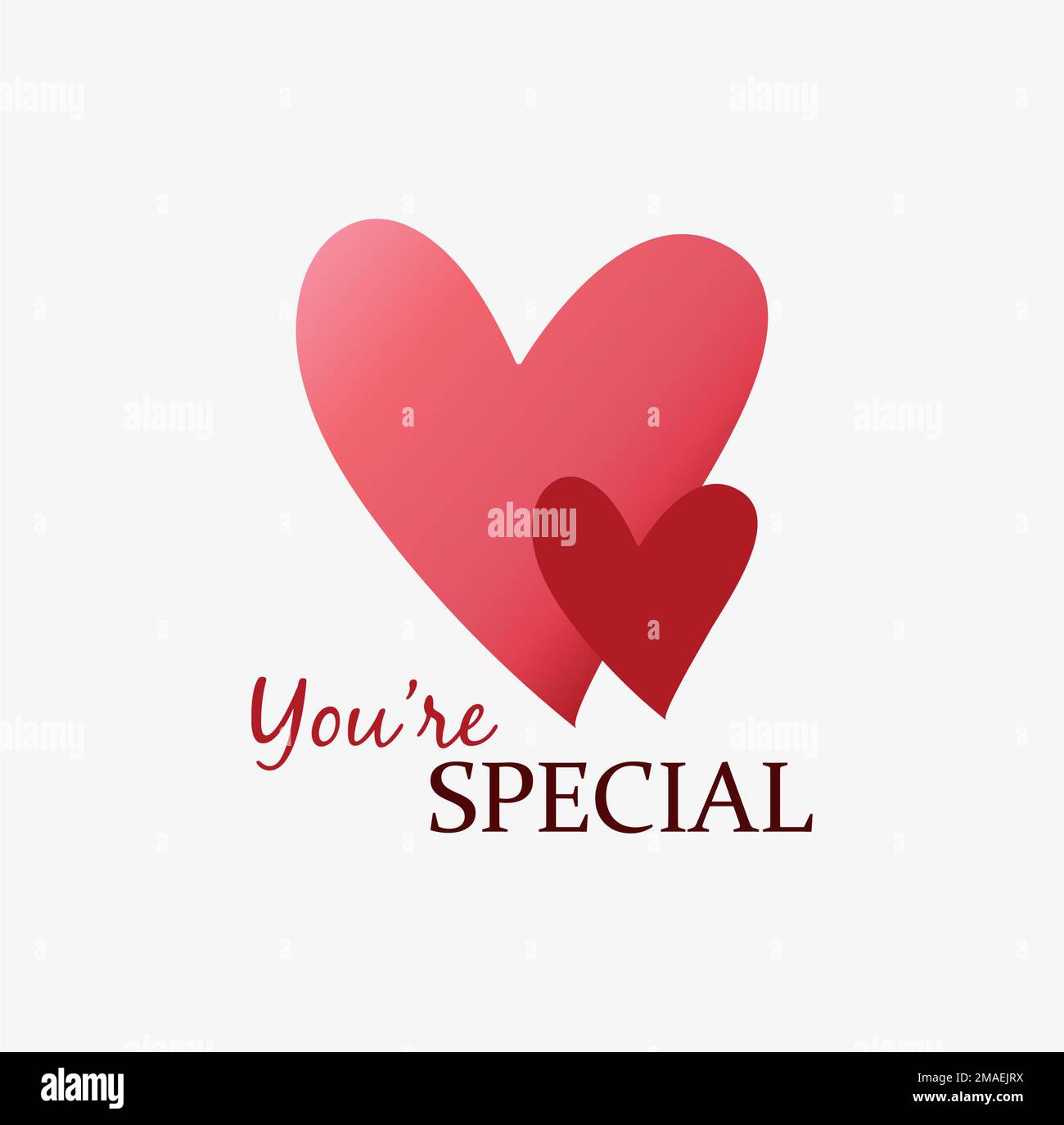 Happy Valentine's Day Envelope with Paper Hearts Flying Away. Vector ...