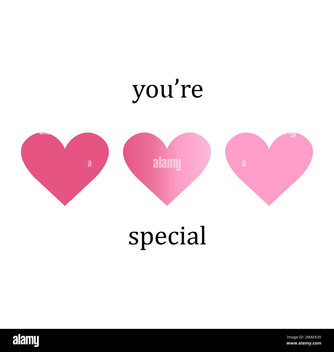 Happy Valentine's Day Envelope with Paper Hearts Flying Away. Vector ...