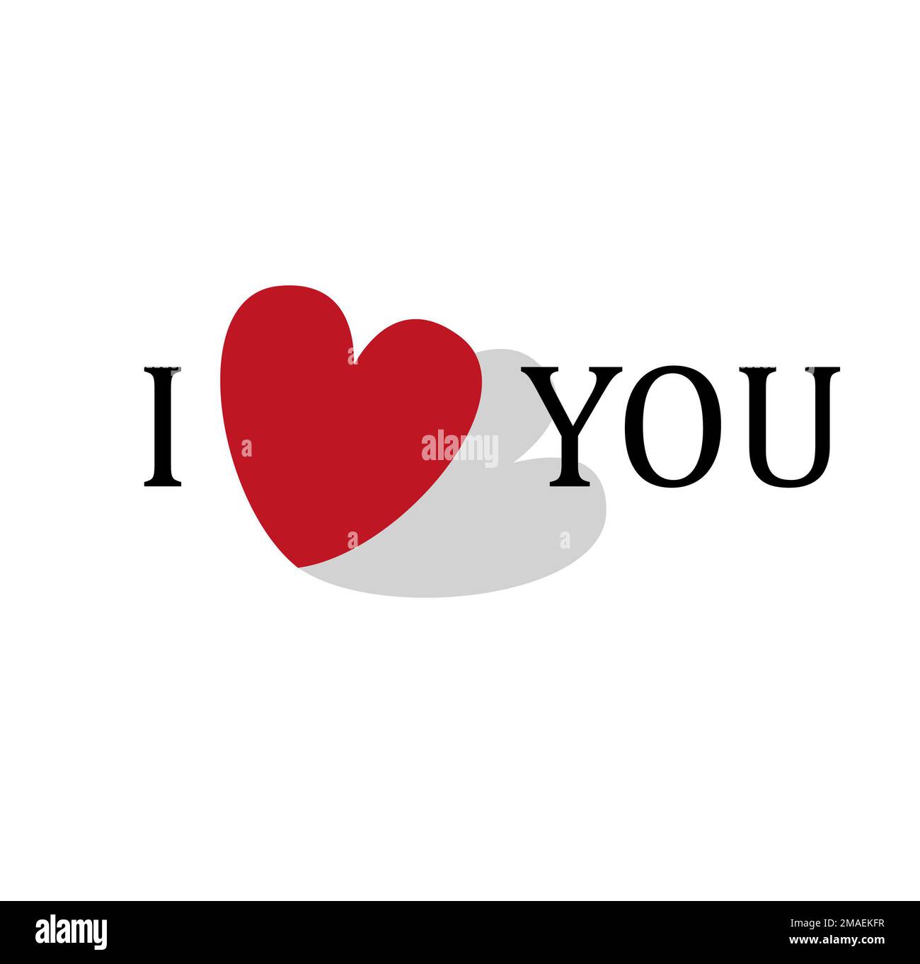 Happy Valentine's Day Envelope with Paper Hearts Flying Away. Vector ...