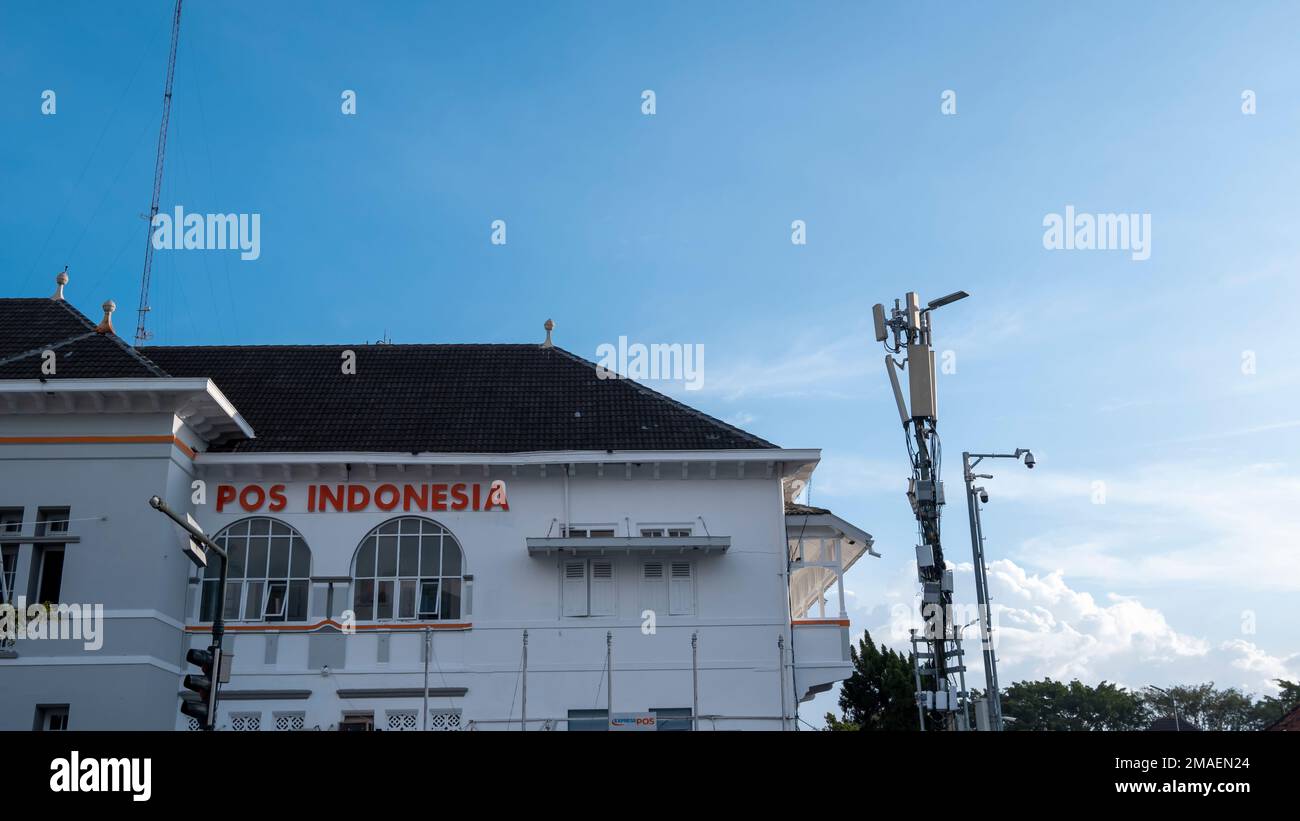 Yogyakarta, Indonesia January 14, 2023 The exterior of the