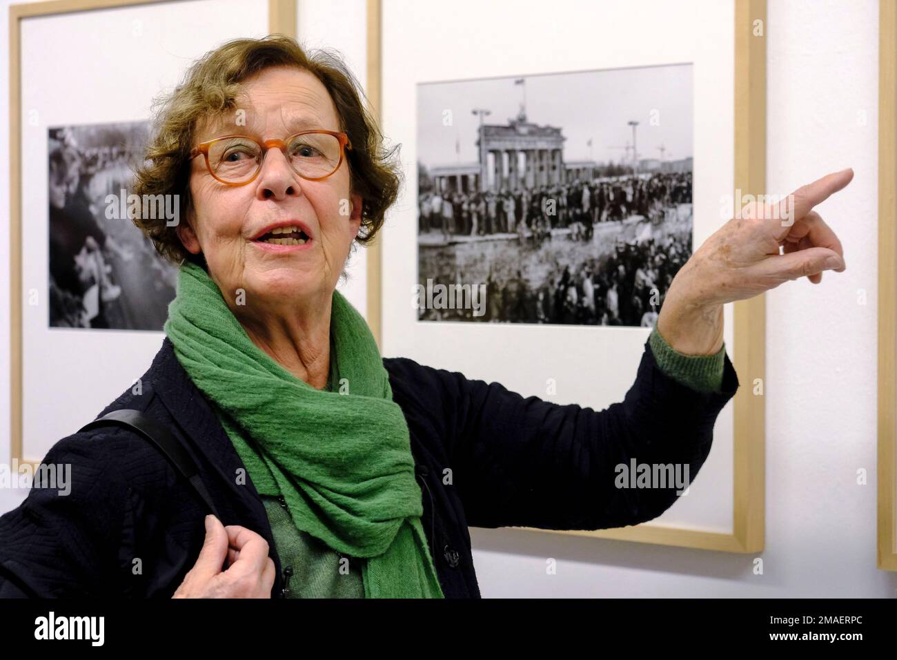 19.01.2023, Oberhausen, Nordrhein-Westfalen, Deutschland - Barbara Klemm, eine der bekanntesten und erfolgreichsten Presse- und Portraitfotografinnen Stock Photo