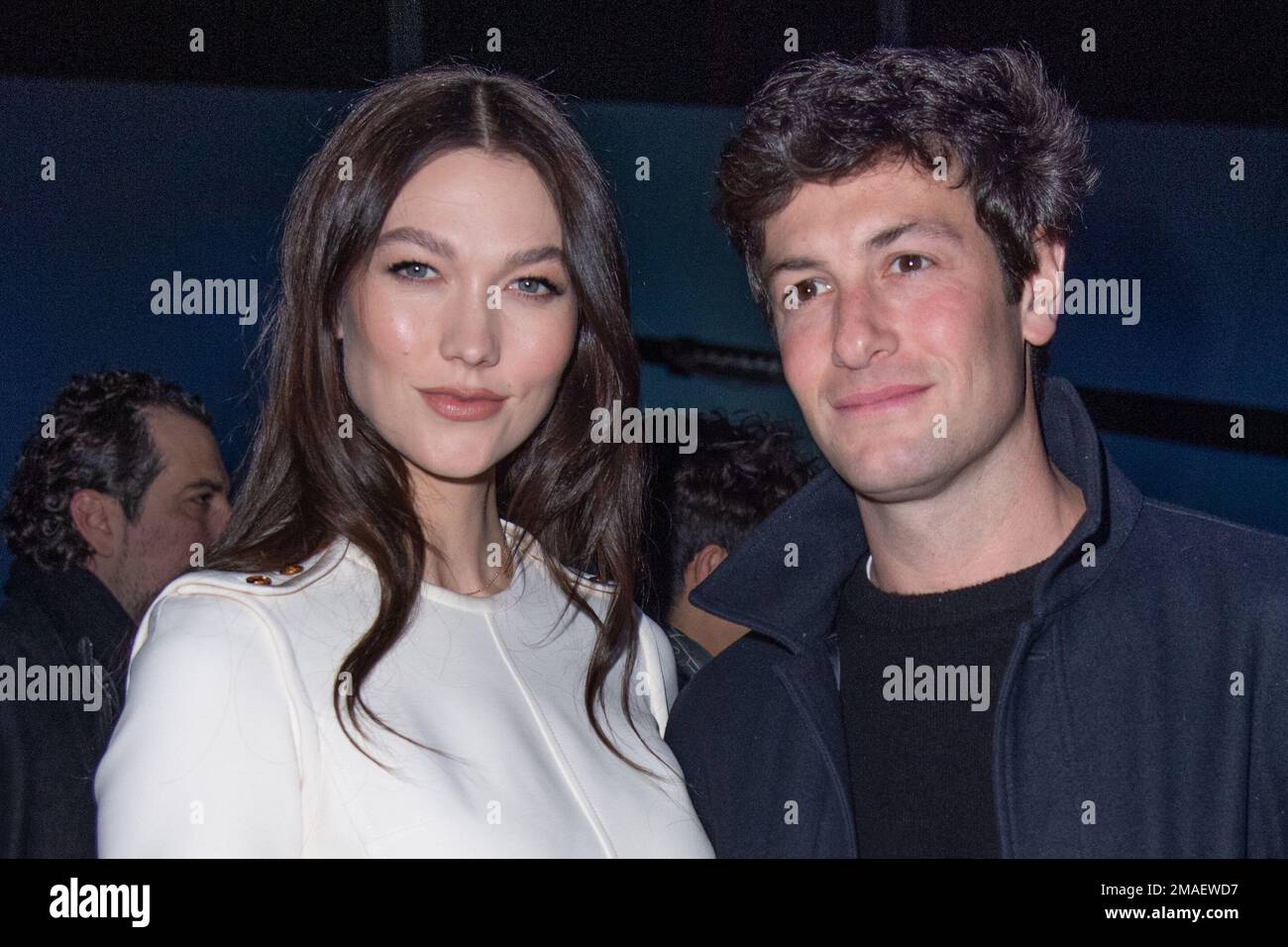 Paris, France. 19th Jan, 2023. Karlie Kloss and Joshua Kushner