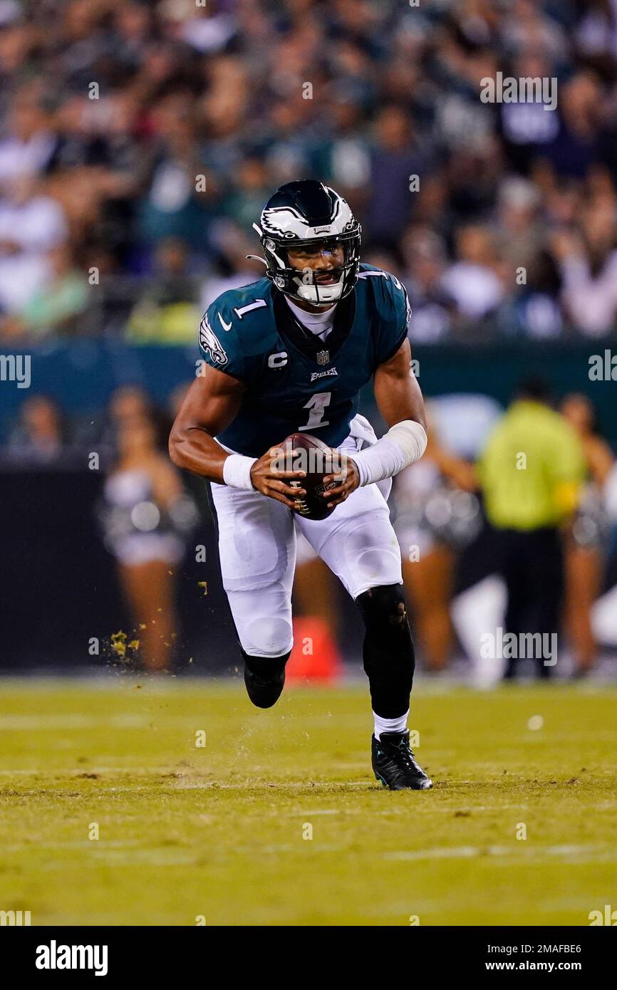 Matt Rourke Ap Philadelphia Eagles quarterback Jalen Hurts in action during an NFL ...
