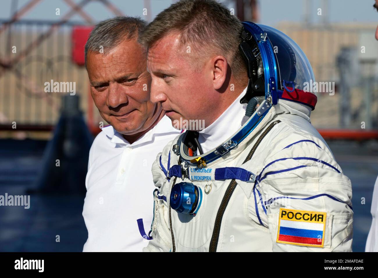 Roscosmos cosmonaut Sergey Prokopyev, crew member of the mission to the ...