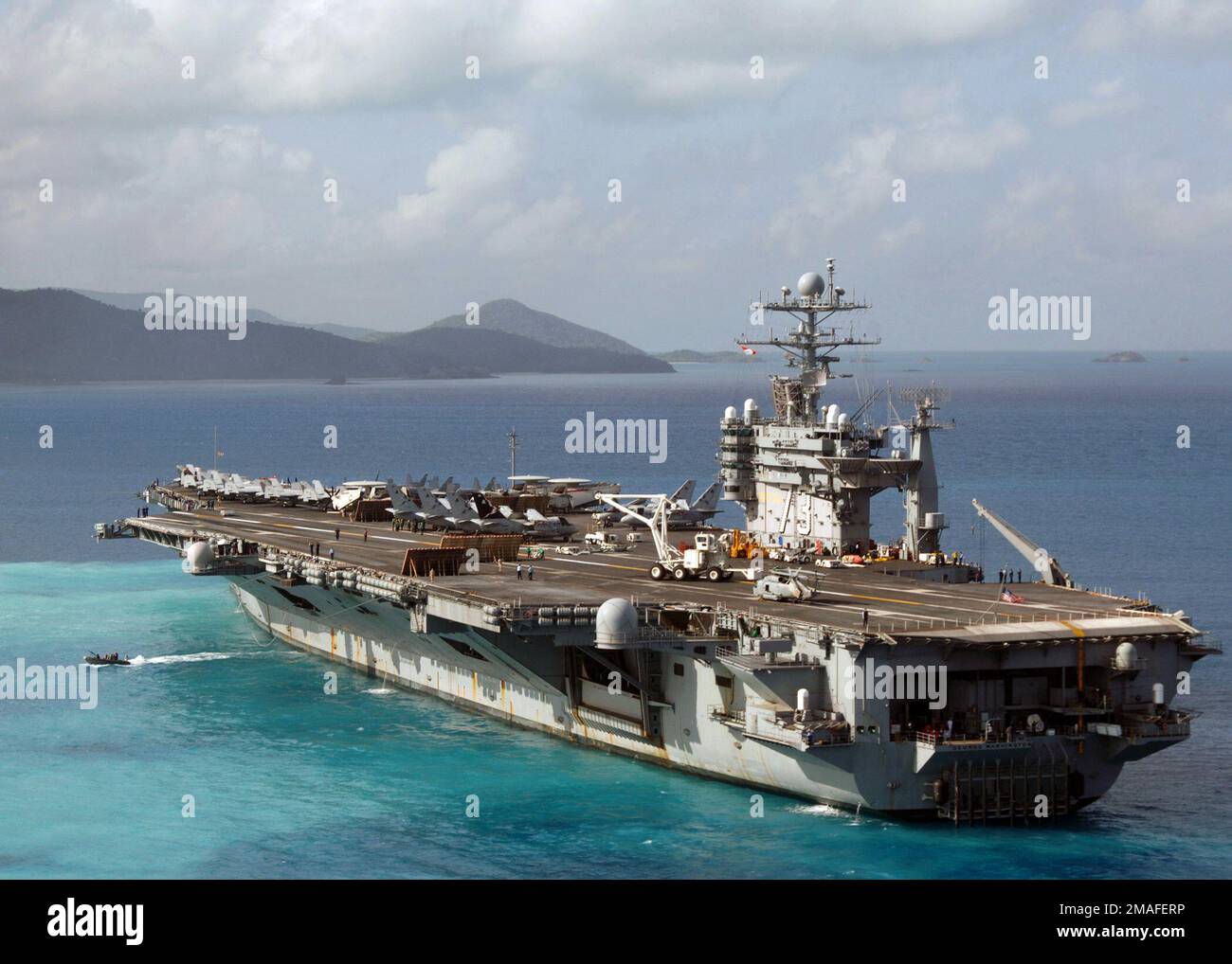 060515-N-9621S-080. Base: USS George Washington (CVN 73) Stock Photo