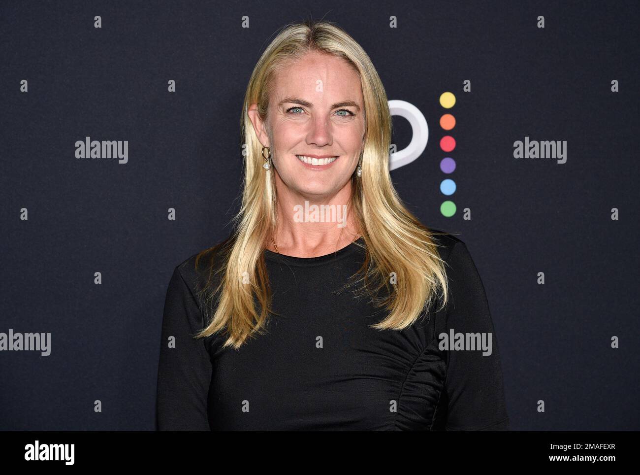 Kelly Campbell attends the premiere of "Meet Cute" at Manhattan West