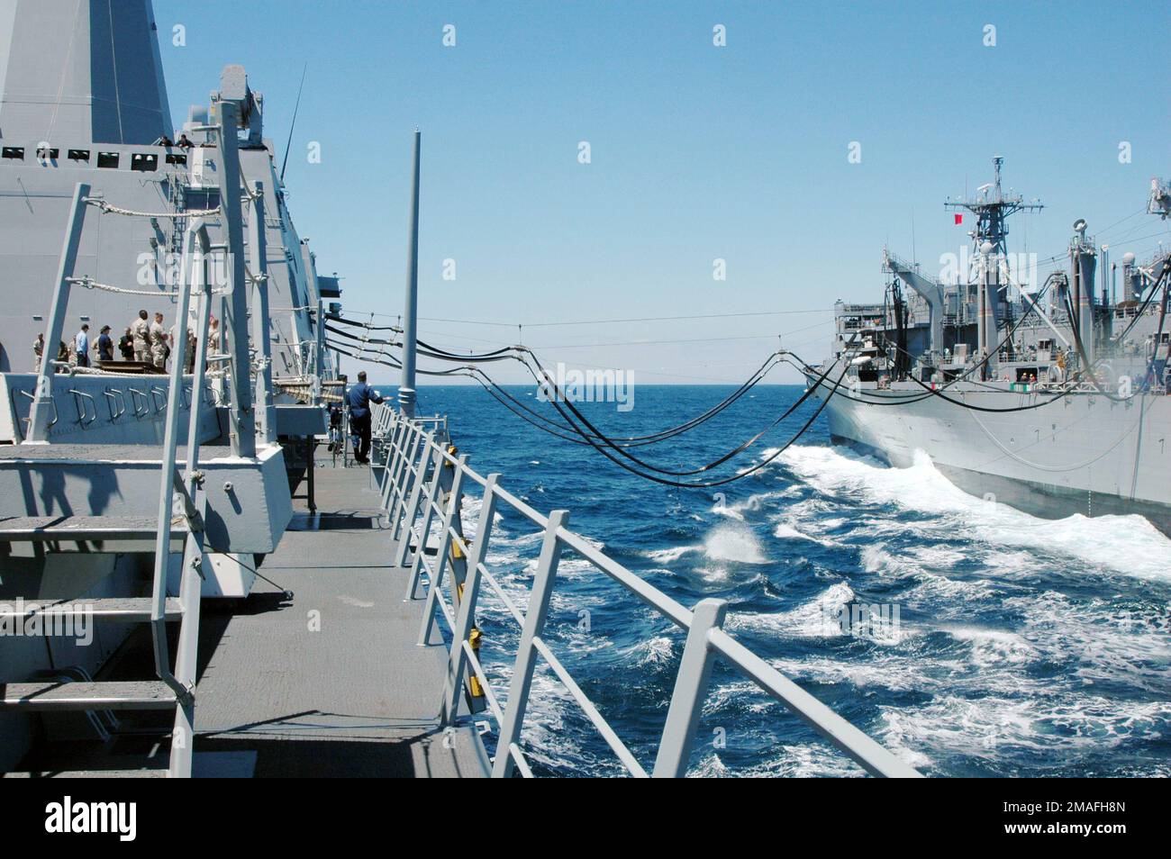 060523-N-9562H-038. Base: USS San Antonio (LPD 17) Stock Photo