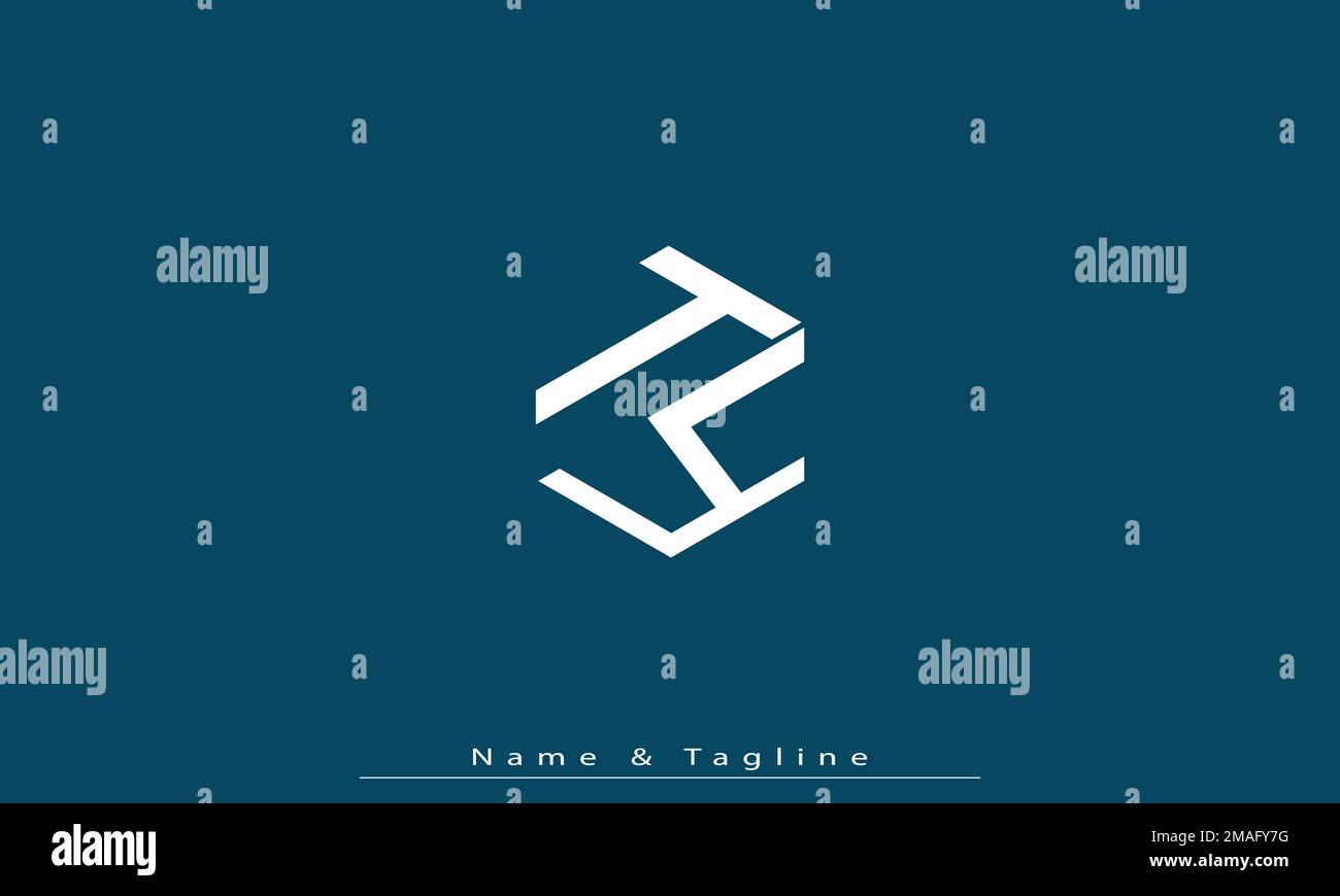 Alphabet letters Initials Monogram logo TY , YT Stock Vector