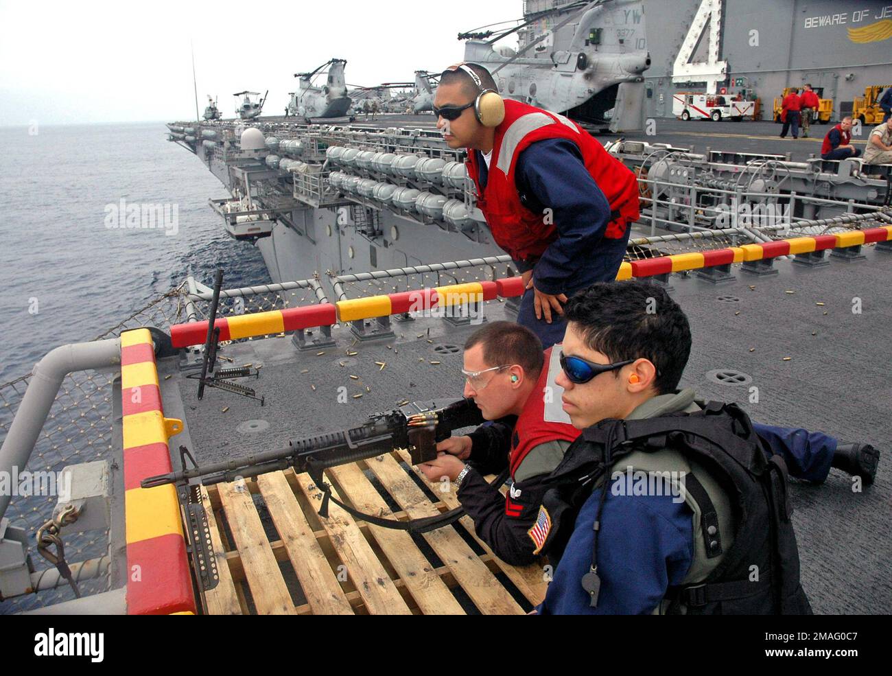 060812-N-5914D-004. Base: USS Boxer (LHD 4) Country: Pacific Ocean (POC) Stock Photo