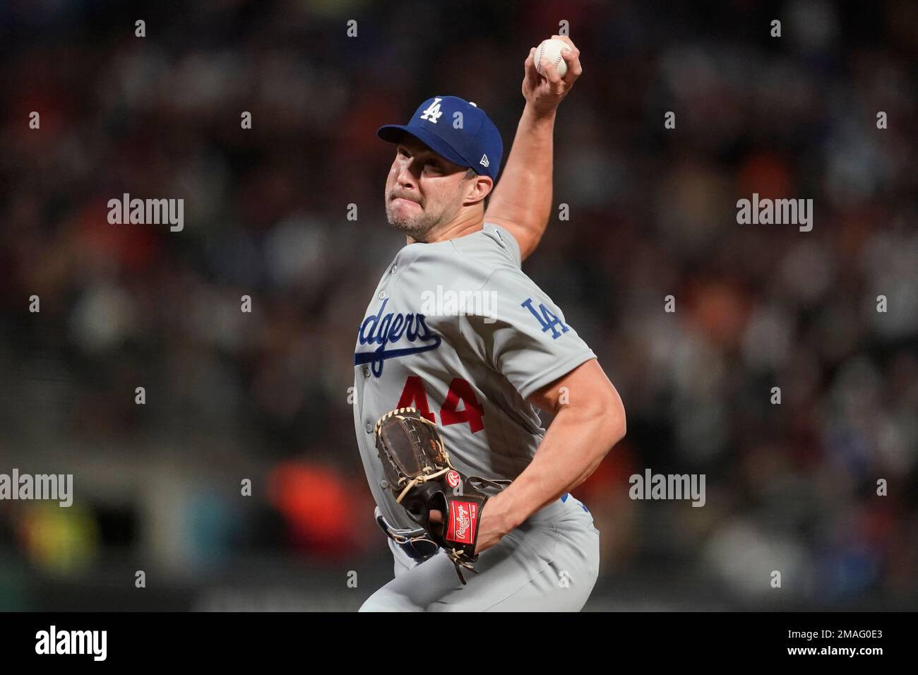 Los Angeles Dodgers pitcher Tommy Kahnle during a baseball game against ...