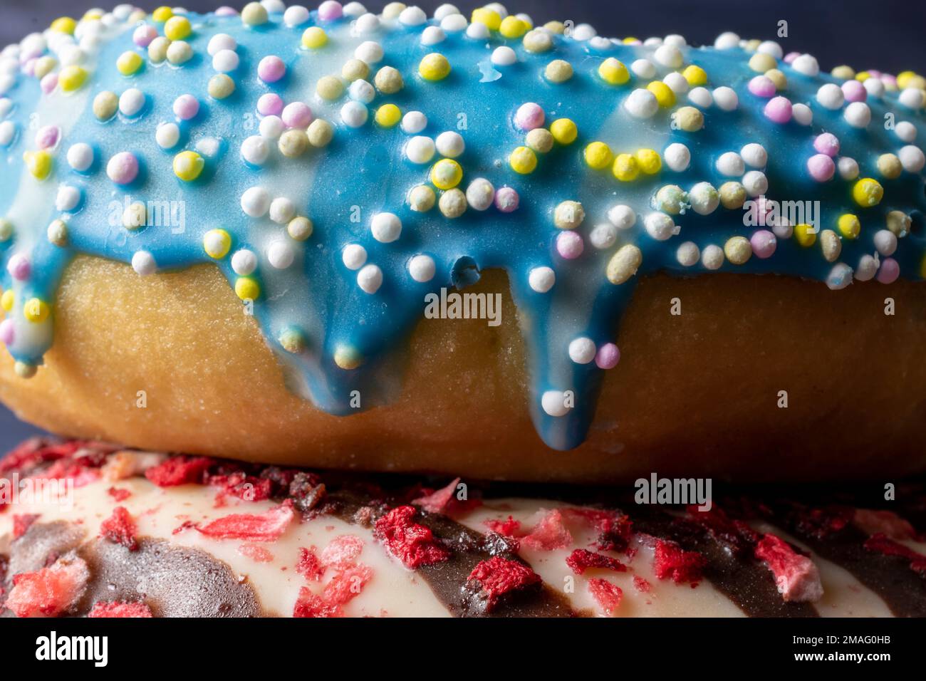 Close up Doughnuts Stock Photo