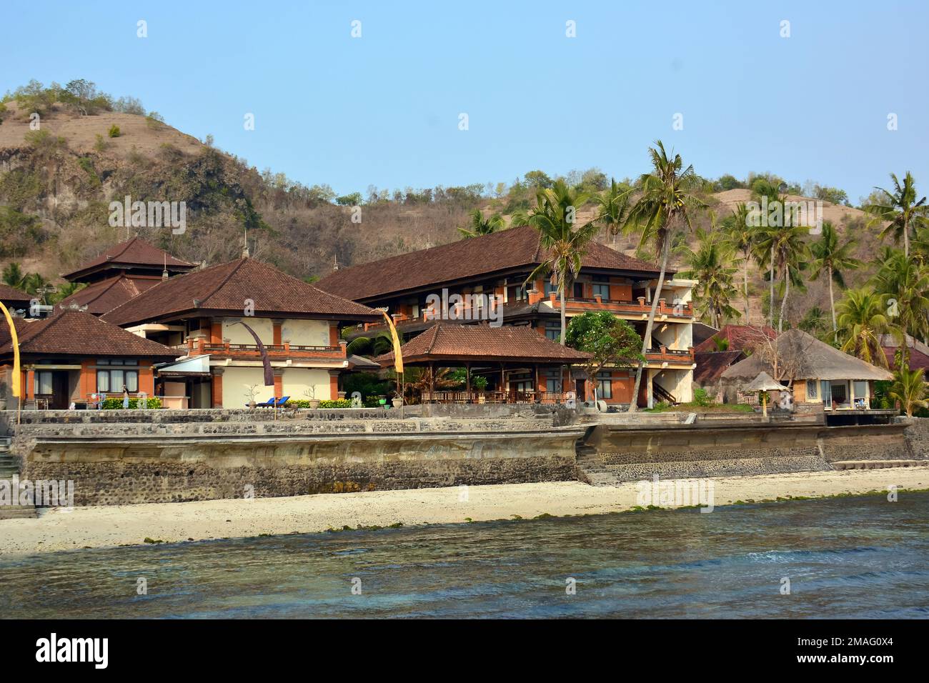 beach, Candidasa, Candi Dasa, Bali, Indonesia, Asia Stock Photo - Alamy