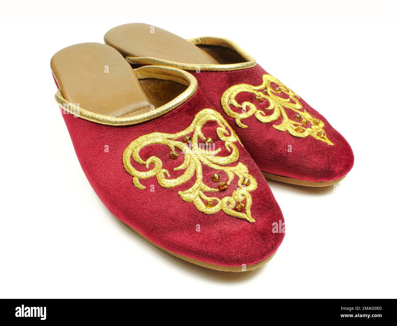 Women's Open Toe Slippers with Folk Pattern | K-1149A – Luxahaus Beyond