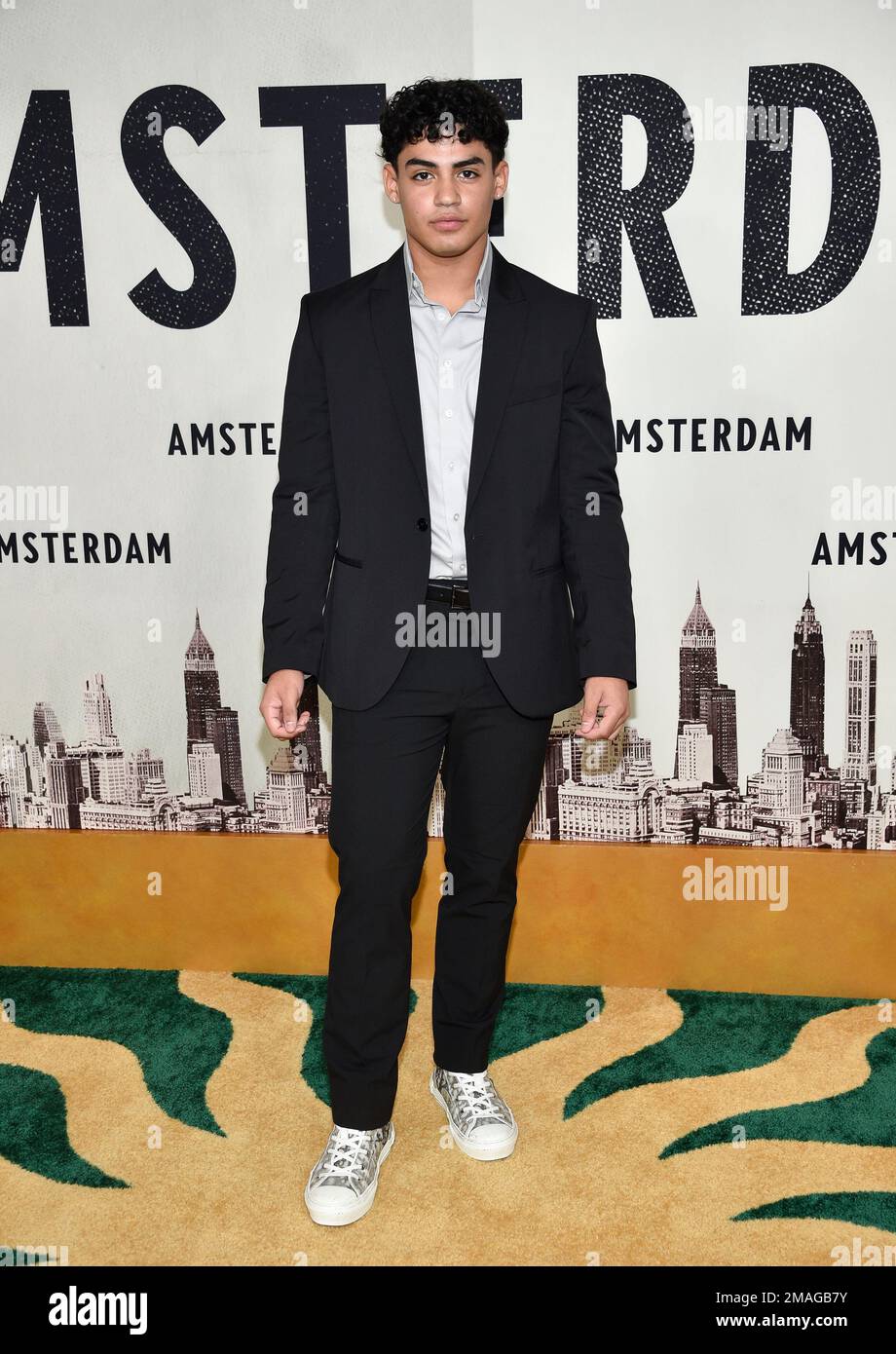 Alejandro Rosario attends the world premiere of 