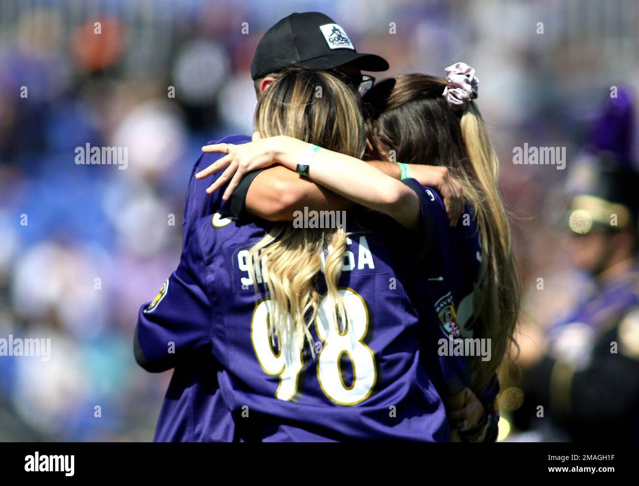 The family of the late Baltimore Ravens great Tony Siragusa