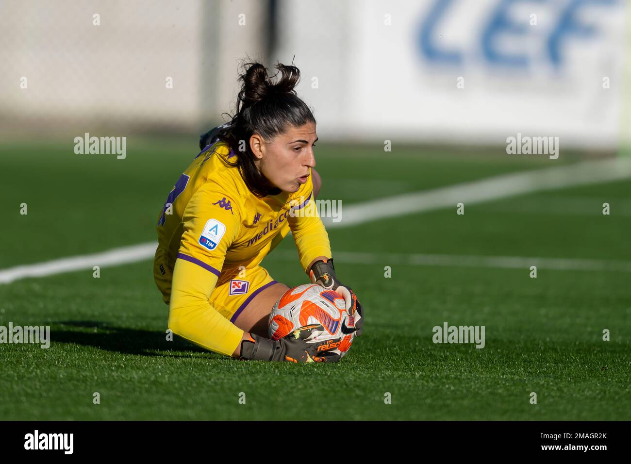 Claudia Neto (Fiorentina Femminile) during ACF Fiorentina femminile vs  Florentia San Gimignano, Italian Soccer Serie A Women Championship,  Florence, I Stock Photo - Alamy