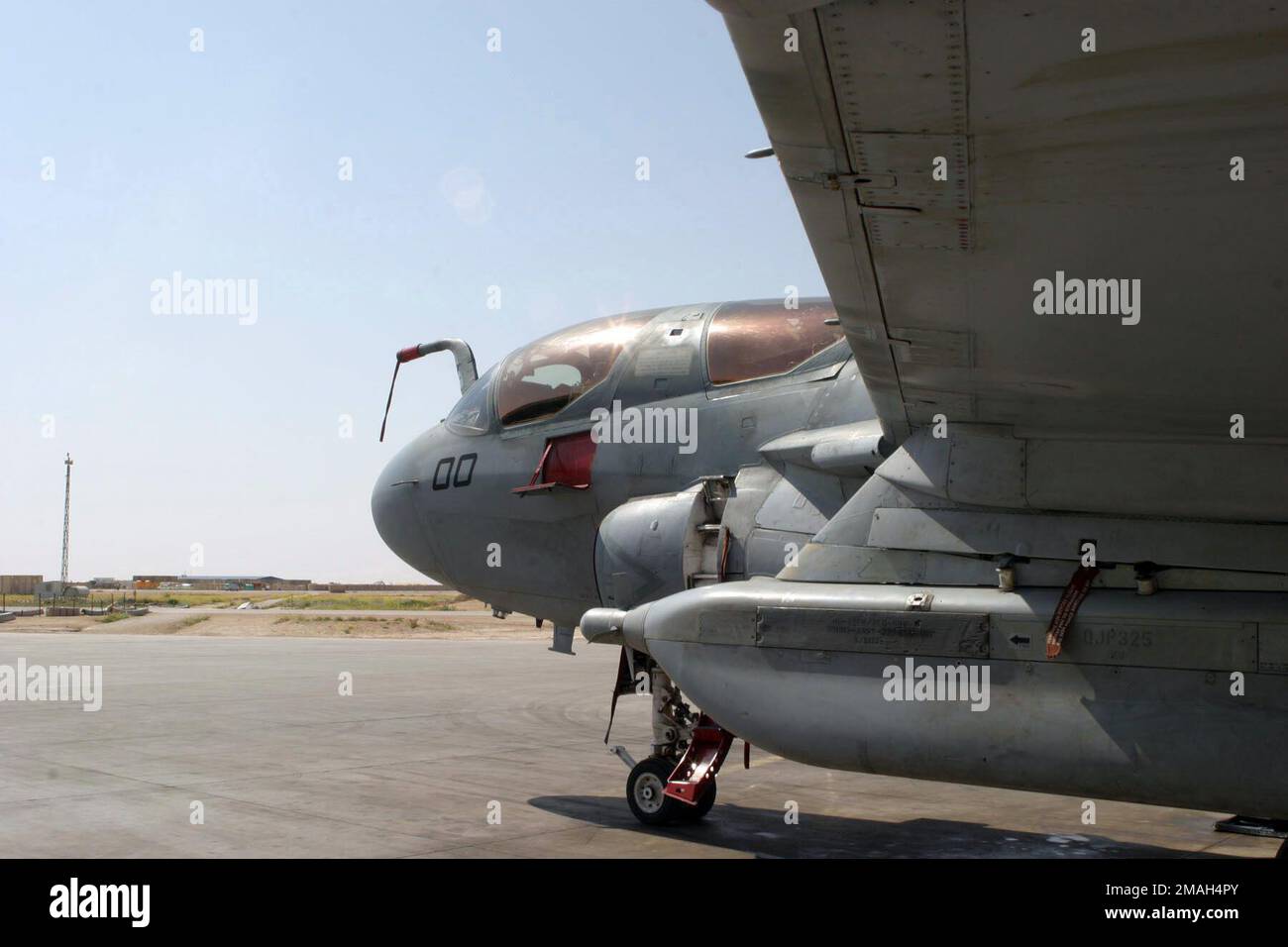 070321-M-2166H-086. Subject Operation/Series: IRAQI FREEDOM Base: Al Asad Air Base State: Al Anbar Country: Iraq (IRQ) Scene Major Command Shown: VMAQ-1 Stock Photo