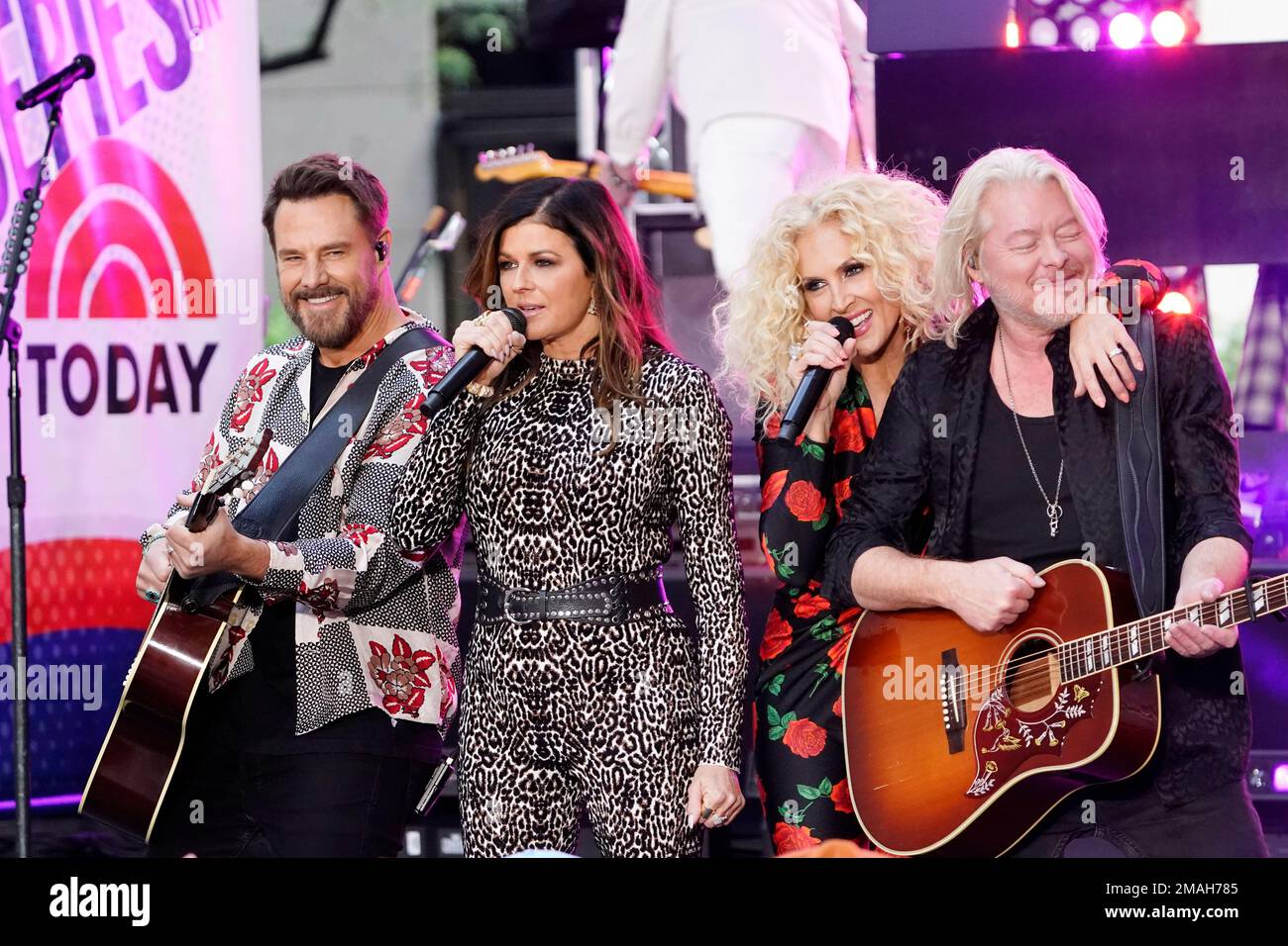 Little Big Town members, from left, Jimi Westbrook, Karen Fairchild
