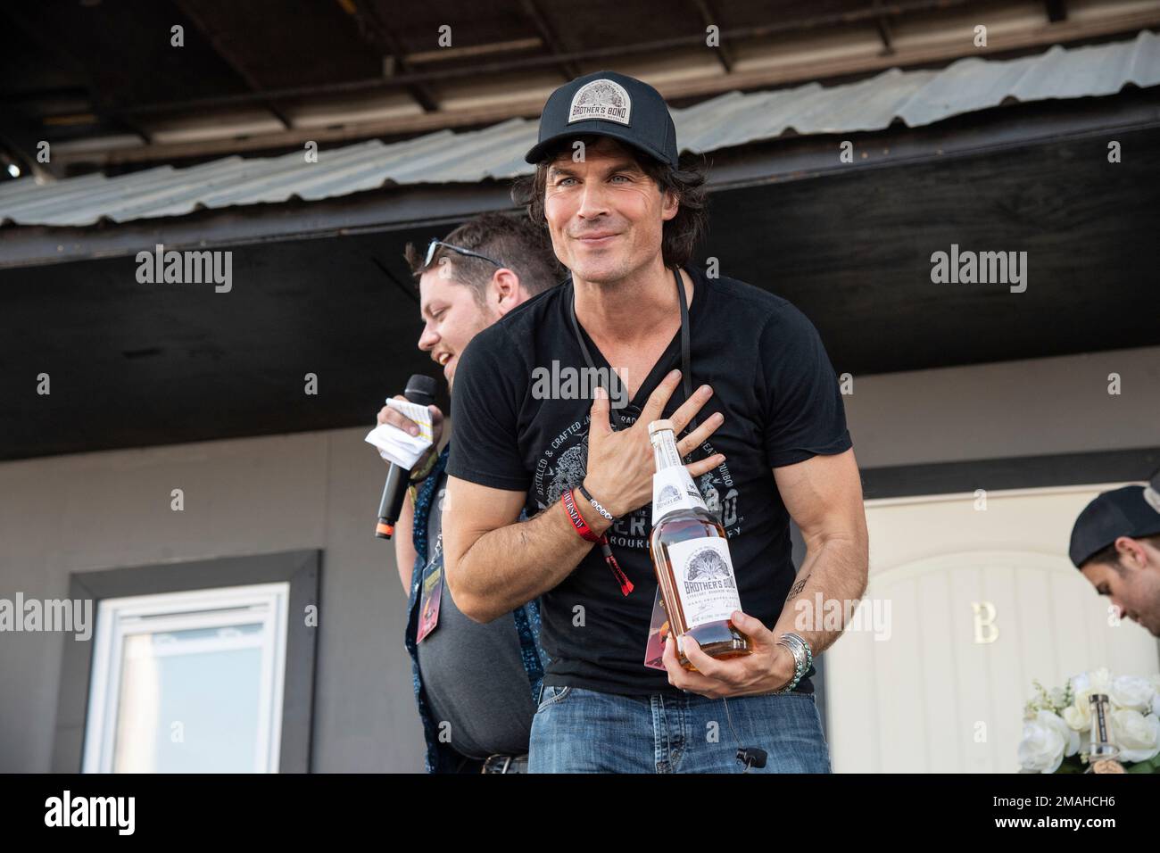 Ian Somerhalder is seen at Bourbon and Beyond Music Festival at