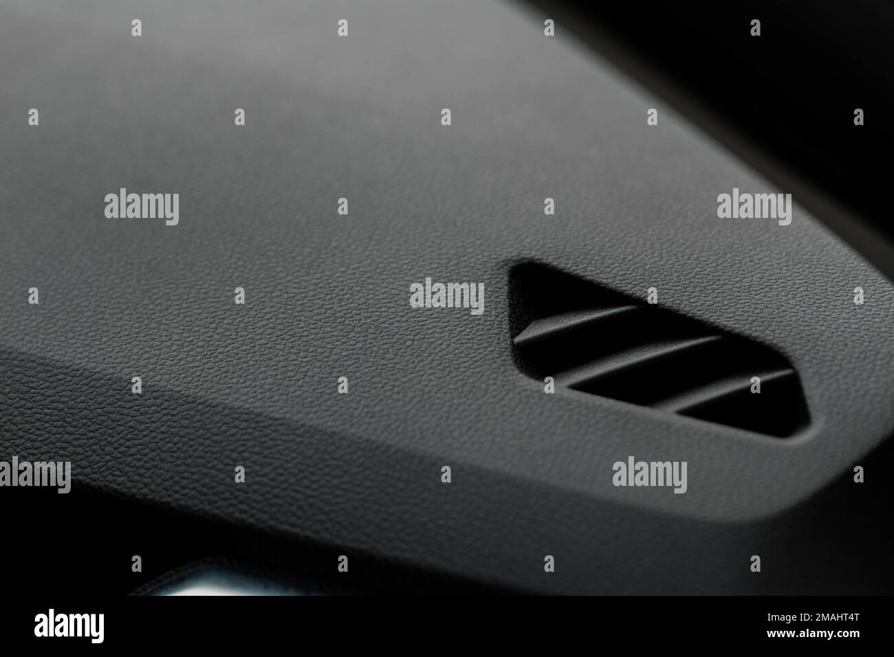 Car air conditioning close up view. The air conditioner flow inside the