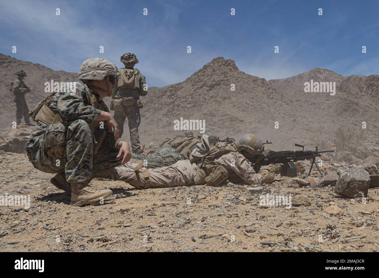 U.S. Marines with 1st Battalion, 7th Marine Regiment, 1st Marine ...