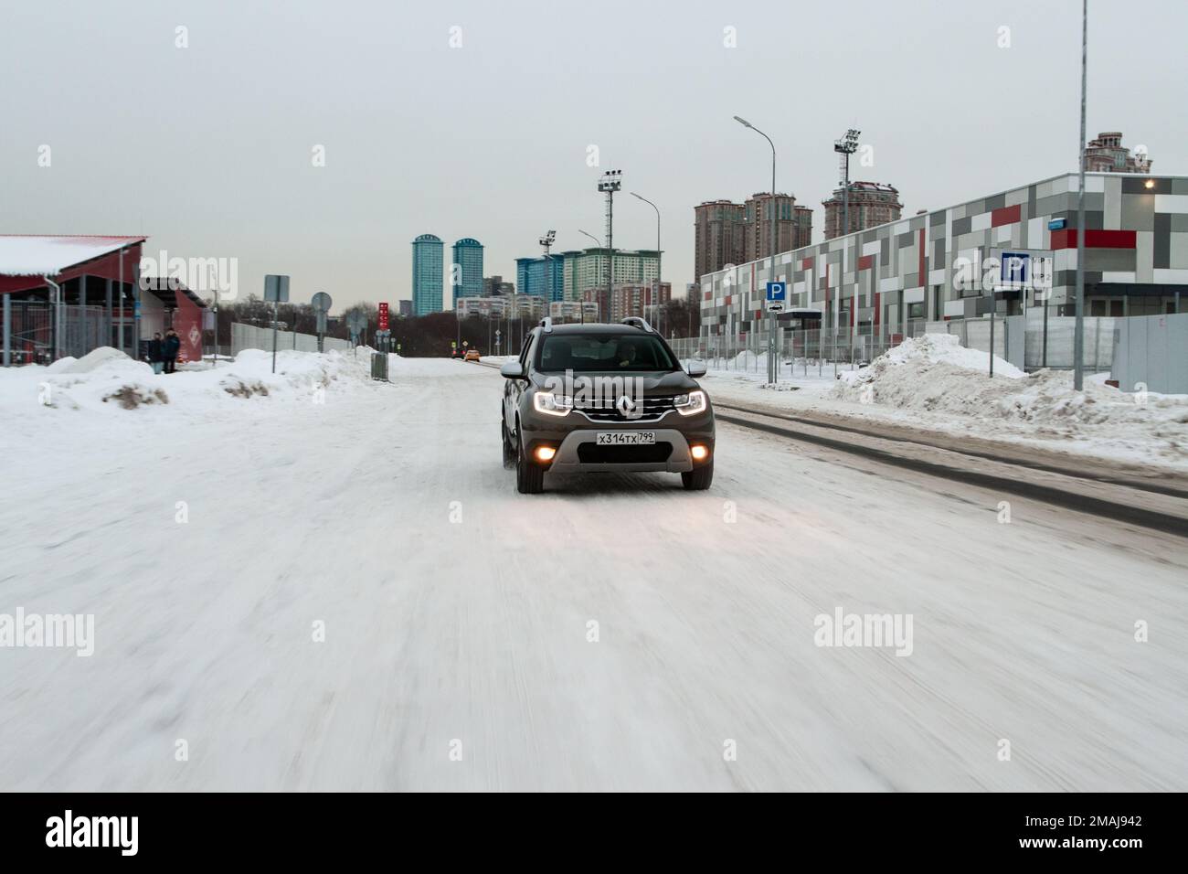 MOSCOW, RUSSIA JANUARY 09, 2022 Renault Duster (Second generation
