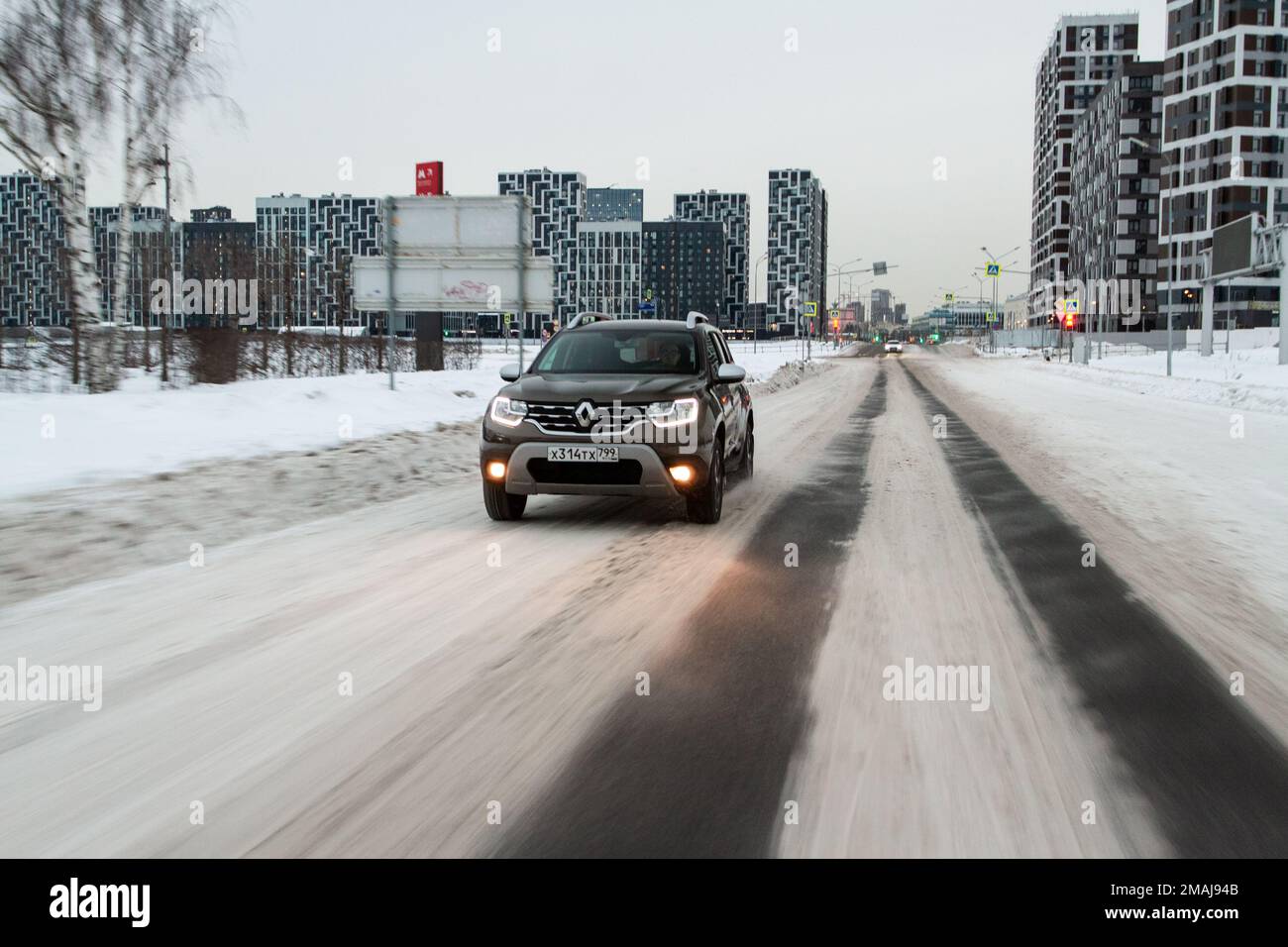 MOSCOW, RUSSIA JANUARY 09, 2022 Renault Duster (Second generation
