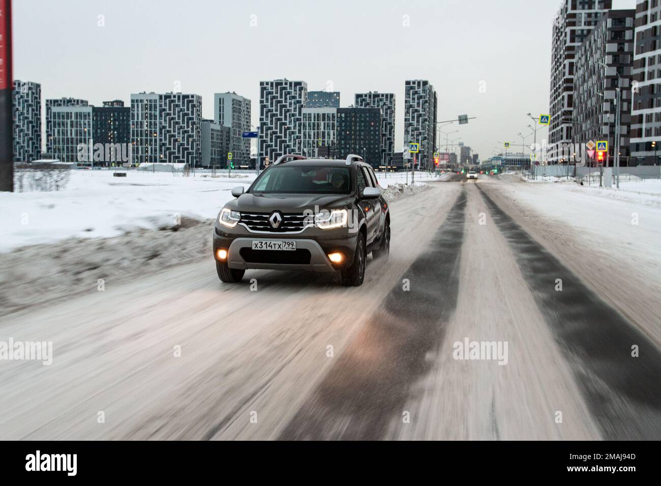 MOSCOW, RUSSIA JANUARY 09, 2022 Renault Duster (Second generation