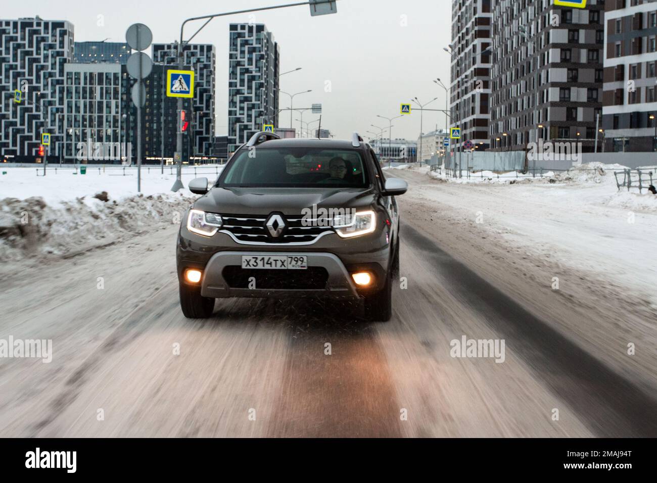 MOSCOW, RUSSIA JANUARY 09, 2022 Renault Duster (Second generation