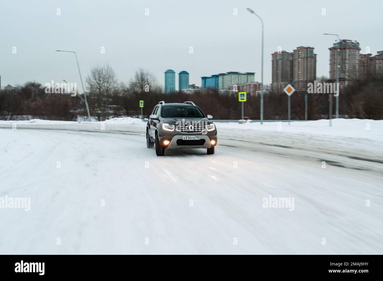 MOSCOW, RUSSIA JANUARY 09, 2022 Renault Duster (Second generation