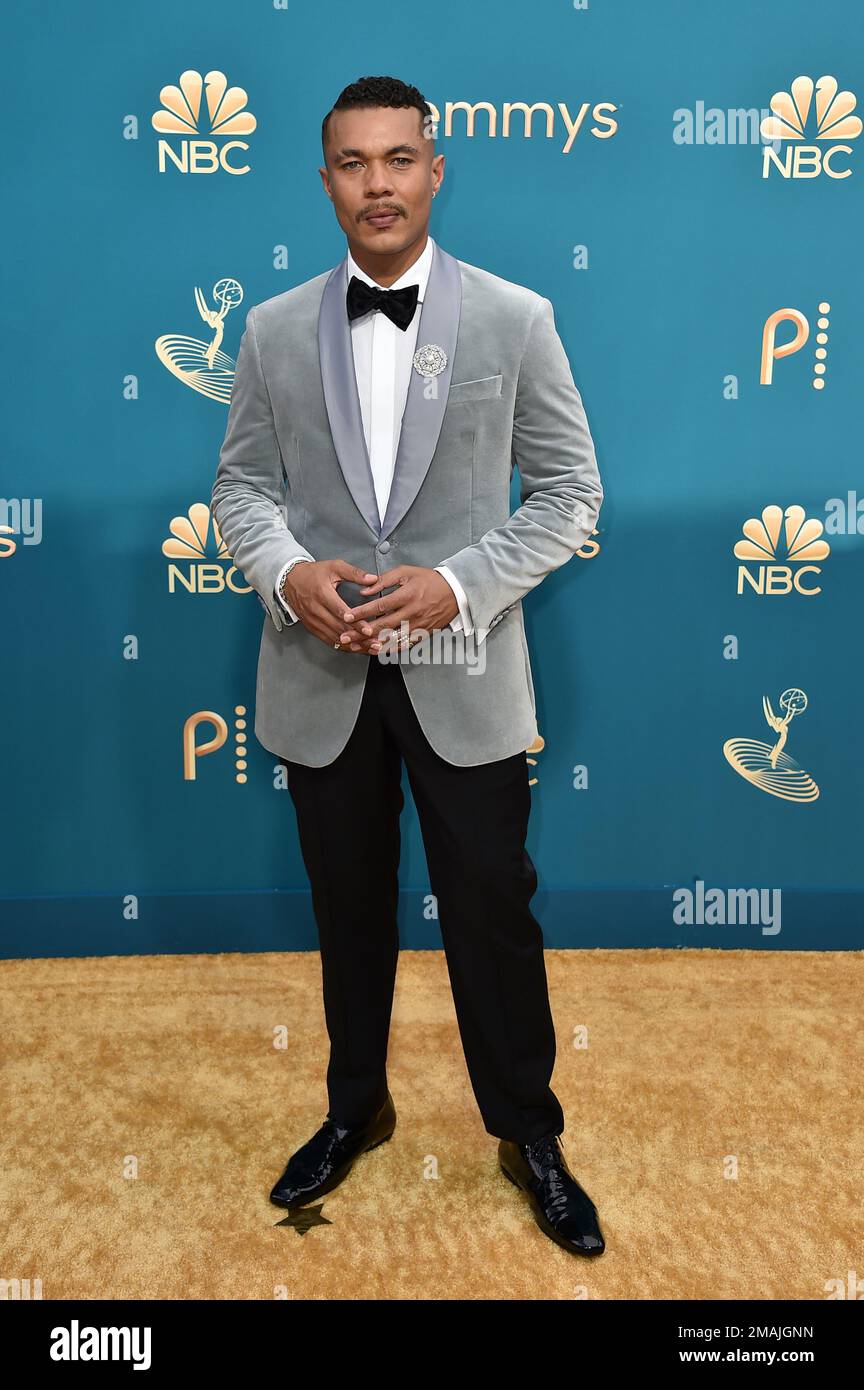 Ismael Cruz Cordova arrives at the 74th Emmy Awards on Monday, Sept. 12 ...